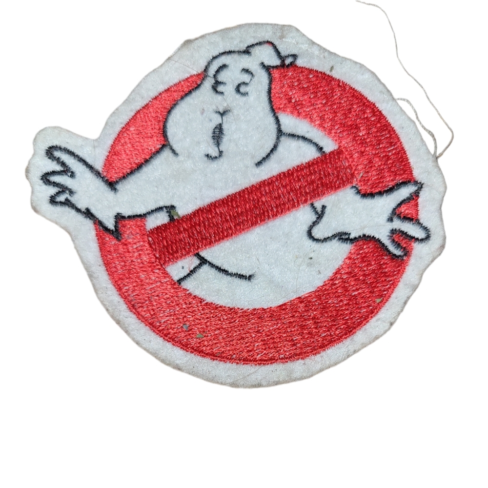 3/$30 Rare Vintage 1980s Ghostbusters Logo Sew On Patch L7